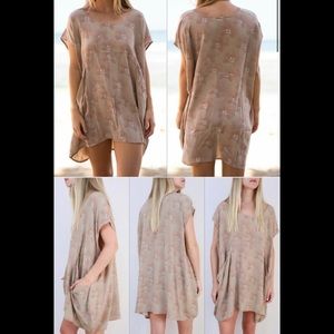 acacia mana dress modern pacific floral orchid